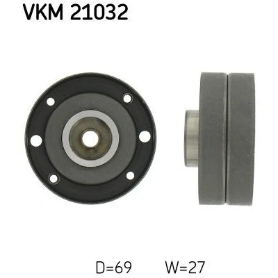 Bilde av SKF VKM 21032 Styrerulle kilerem tannrem AUDI: Coupe B3