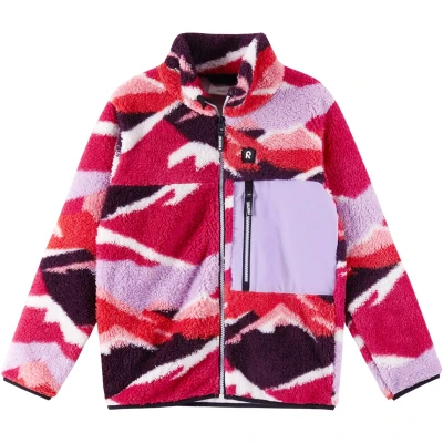 Bilde av Reima Turilas Pilejakke, Rosy Berry, 104 Fleecejakker &amp; Fleecegensere Fleece,Polyester