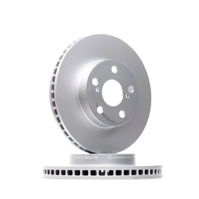 Bilde av ATE 24.0125 0196.1 Bremseskiver 255,0 25,0 5 100,0 ventilert belagt TOYOTA: Prius III Hatchback, LEXUS: CT