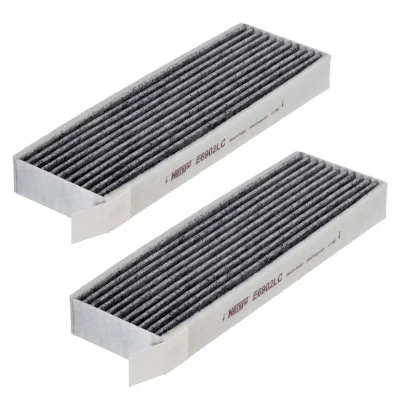 Bilde av HENGST FILTER E6902LC 2 Kupéfilter Karbonfilter 255 82 30 OPEL: Mokka II, CITROËN: C4 III Hatchback, PEUGEOT: 2008 II