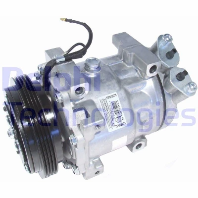 Bilde av DELPHI TSP0159275 Kompressor Sanden SD7V16 PAG 46 med kompressorlje RENAULT: Kangoo I