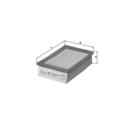 Bilde av MAHLE ORIGINAL LX 475 Luftfilter 57,0 140 209,0, 209,0 Filterinnsats