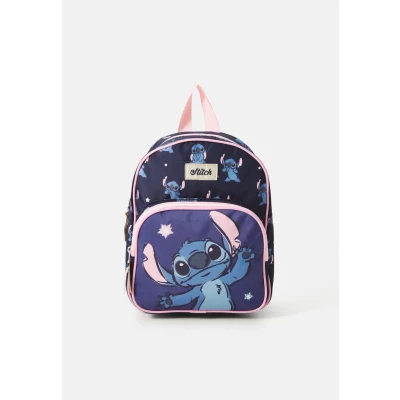 Bilde av Kidzroom Backpack Stitch Friendship FUN Unisex Skoleransel till barn, Størrelse: One Size, Navy