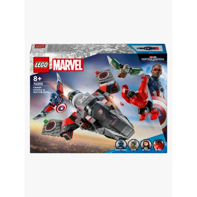 Bilde av LEGO Super Heroes 76292 Captain America i kamp mot Red Hulk Byggesett Plast