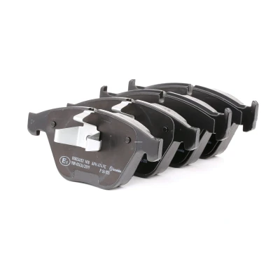 Bilde av BREMBO P 06 055 Bremseklosser klargjort for slitasjeindikator med kolbleklips uten tilbehør BMW: X1, 3 Sedan, Coupé