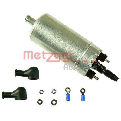 Bilde av METZGER 2250040 Drivstoffpumpe elektrisk med tilleggsmateriale BMW: 5 Sedan, 3 Cabrio, OPEL: Rekord E1 Stasjonsvogn, Kadett E Sedan