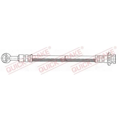 Bilde av QUICK BRAKE 50.981 Bremseslange 193 NISSAN: MICRA 2