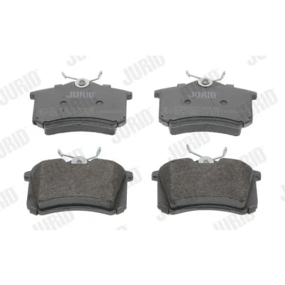 Bilde av JURID 571906D Bremseklosser ikke klargjort for slitasjeindikator uten tilbehør VOLKSWAGEN: Caddy 3, GOLF 5, 6, AUDI: A4 B7 Avant, A3 Sportback