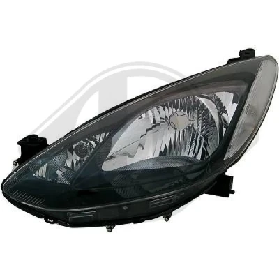 Bilde av DIEDERICHS 5605081 Frontlykter venstre H4, W5W, PY21W MAZDA: 2 Hatchback