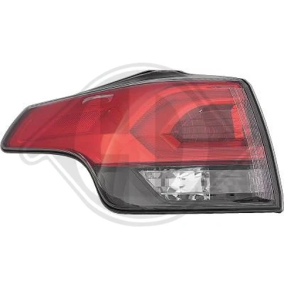 Bilde av DIEDERICHS 6687691 Baklykter venstre ytre del LED, WY21W TOYOTA: RAV4 IV SUV