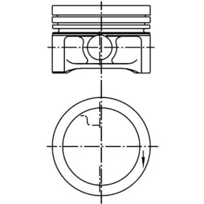 Bilde av KOLBENSCHMIDT 99455600 Motorstempel 63,5