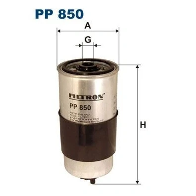Bilde av FILTRON PP 850 Drivstoffilter Påskruingsfilter VOLVO: V70 2, S80 I, AUDI: A6 C5 Avant, C4 A4 B5 Avant