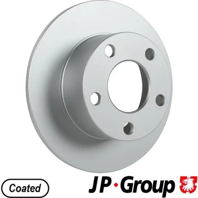 Bilde av JP GROUP 1163206300 Bremseskiver bakaksel 245 10 5 fullt ut belagt AUDI: A6 C5 Avant, Sedan, C4 SKODA: Superb II Stasjonsvogn