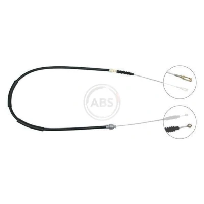 Bilde av A.B.S. K10056 Bremsekabel 1438 Skivebrems for høyre/venstre ratt AUDI: 100 C3 Sedan, 200 Sedan