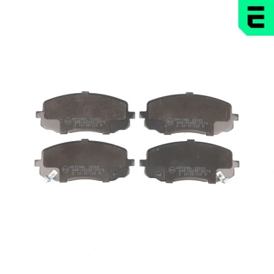 Bilde av OPTIMAL BP 12283 Bremseklosser framaksel med akustisk slitasjevarsel HYUNDAI: i20 I Hatchback, i10 II I, KIA: Picanto