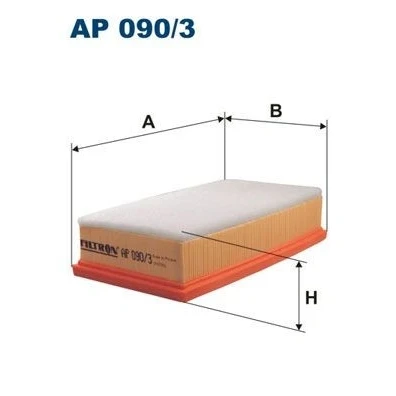 Bilde av FILTRON AP 090/3 Luftfilter 63 132,5 249 Filterinnsats PEUGEOT: Expert II Tepee, Van, 407 SW, CITROËN: C5 III Stasjonsvogn, 3