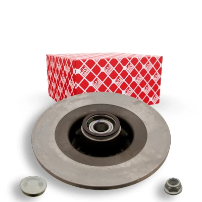Bilde av FEBI BILSTEIN 28156 Bremseskiver bakaksel 274 11 4 100 fullt ut oljet med ABS senorring, fettlokk RENAULT: SCENIC 2, GRAND 2