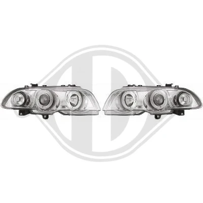 Bilde av DIEDERICHS HD Tuning 1214385 sett hovedfrontlys med motor for høydejustering hovedlys BMW: 3 Touring