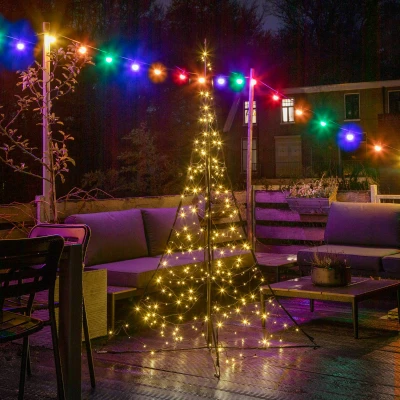 Bilde av Fairybell LED juletrær All Surface 2 meter 240 lys Inkludert mast