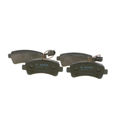 Bilde av BOSCH 0 986 494 765 Bremseklosser Low Metallic med integrert slitasjevarselkontakt FIAT: Ducato III Flatvogn lastebil / Chassis, Minibuss