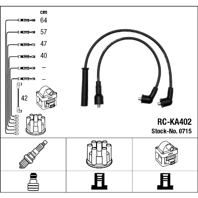 Bilde av NGK 0715 Pluggledninger 5