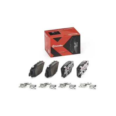 Bilde av BREMBO P 30 094X Bremseklosser med akustisk slitasjevarsel tilbehør KIA: Proceed, SOUL 2, Optima / K5 Sportswagon, HYUNDAI: i10 II Hatchback