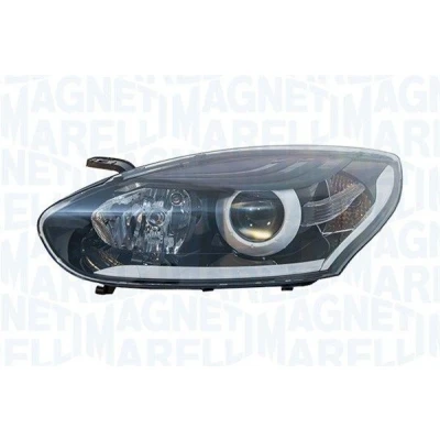 Bilde av MAGNETI MARELLI 711307024487 Frontlykter høyre H7, PY21W, W5W Halogen med blinklys for høyrekjøring lyspære, motor høydejustering hovedlys