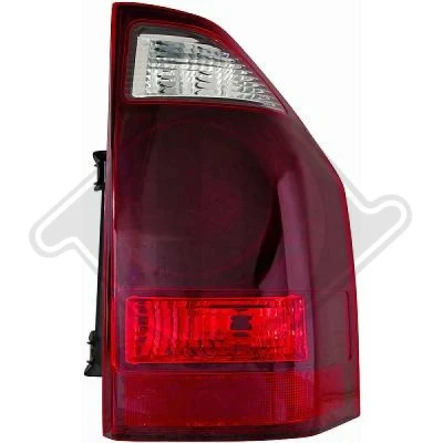 Bilde av DIEDERICHS 5844992 Baklykter høyre W21W Rød MITSUBISHI: PAJERO 3