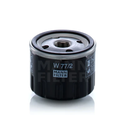 Bilde av MANN FILTER W 77/2 Oljefilter 3/4 16 UNF 1B med en retursperreventil Påskruingsfilter