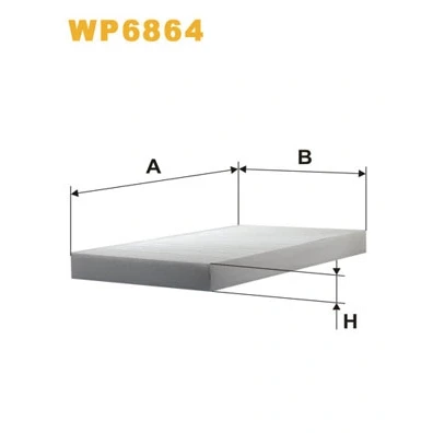 Bilde av Kupéfilter WIX FILTERS WP6864