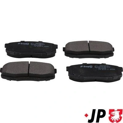 Bilde av JP GROUP 4863702210 Bremseklosser bakaksel ikke klargjort for slitasjeindikator TOYOTA: Land Cruiser 200, Tundra II Pick up