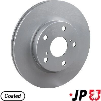 Bilde av JP GROUP 4863104000 Bremseskiver framaksel 275 25 5 innvendig ventilert belagt TOYOTA: RAV4 III SUV