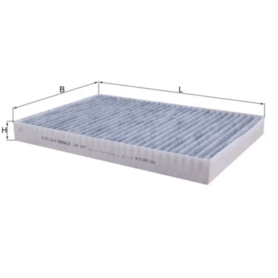 Bilde av Kupéfilter MAHLE ORIGINAL LAK 247