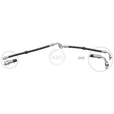 Bilde av A.B.S. SL 1671 Bremseslange 280mm INN M10x1.0