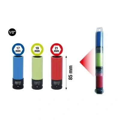 Bilde av KS TOOLS 515.0875 Kraftpipe 12,5 (1/2&quot;)mm (tommer) sekskant