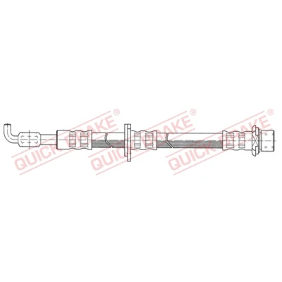Bilde av Bremseslange, Framaksel venstre, toyota starlet, 9094702633, 9094702636, 9094702645, 9094702719, 9094702814