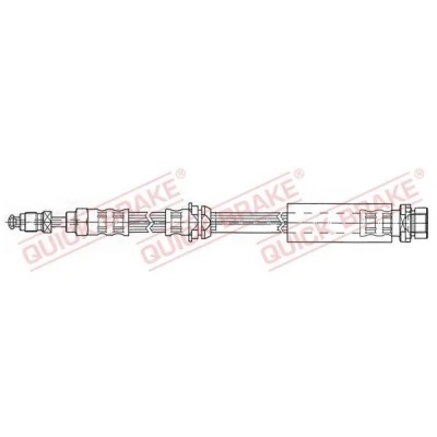 Bilde av QUICK BRAKE 37.918 Bremseslange 475 M10x1 FORD: FIESTA 5