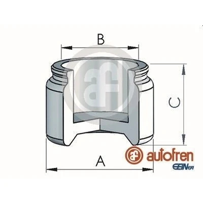 Bilde av AUTOFREN SEINSA D025514 Stempel, bremseklave 36 bakaksel ATE