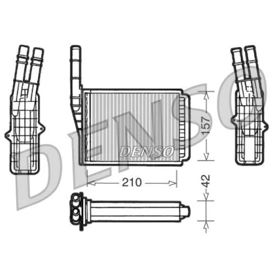 Bilde av DENSO DRR23013 Varmeveksler