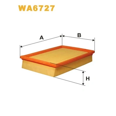Bilde av Luftfilter WIX FILTERS WA6727