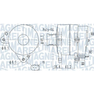 Bilde av Dynamo, audi,vw, 06F903023L, 06F903023M
