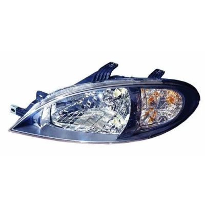 Bilde av ABAKUS 235 1103L LDEM2 Frontlykter venstre H4 transparent med motor for høydejustering hovedlys P43t