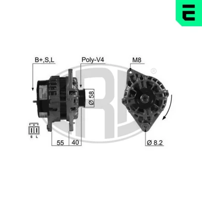 Bilde av Dynamo hyundai, kia, proton OE 37300 22600