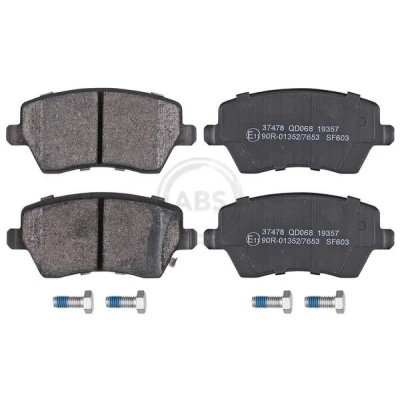 Bilde av A.B.S. 37478 Bremseklosser med akustisk slitasjevarsel SUZUKI: SX4 I Hatchback, SWIFT 3, NISSAN: MICRA 4, Note II 5, OPEL: Agila B