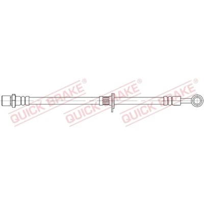 Bilde av QUICK BRAKE 58.817 Bremseslange 547 SUBARU: Forester IV
