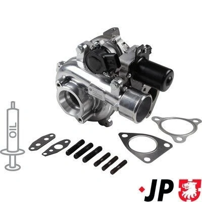 Bilde av JP GROUP 4817400100 Turbolader Eksosturbolader inkl. tetningssett TOYOTA: HILUX 3 Pick up