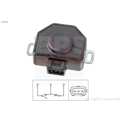 Bilde av EPS 1.995.091 Drosselventilstilling Made in Italy OE Equivalent BMW: 3 Sedan, 5 Sedan