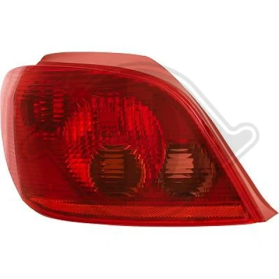 Bilde av DIEDERICHS 4234091 Baklykter venstre uten pæreholder PEUGEOT: 307 Hatchback