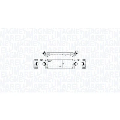 Bilde av MAGNETI MARELLI 351319206050 Ladeluftkjøler FORD: Transit Custom V362 Minibuss