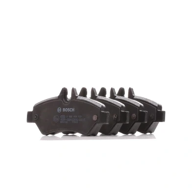 Bilde av BOSCH 0 986 494 123 Bremseklosser Low Metallic med antihyle blikk, montageanvisning MERCEDES BENZ: Sprinter 3.5 T Van, Minibuss
